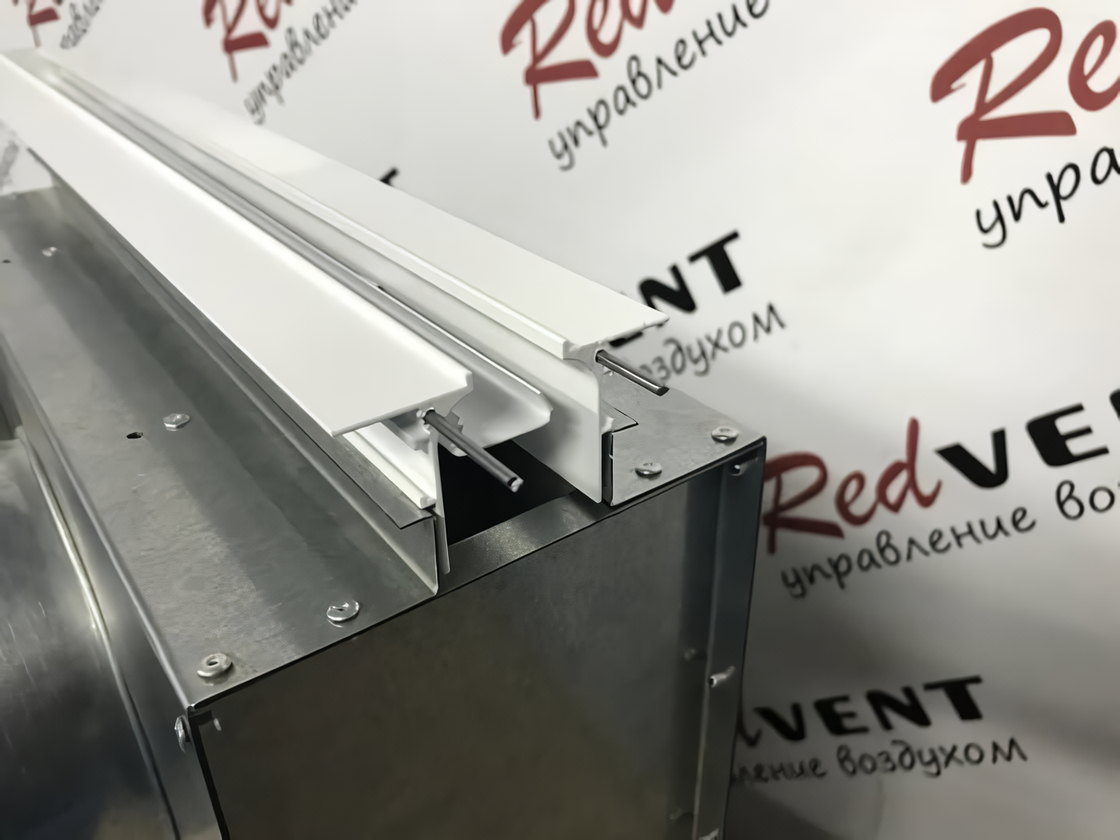 Металлическая решетка Redvent РЭД-Р2,800х350,RAL9016 фото#6
