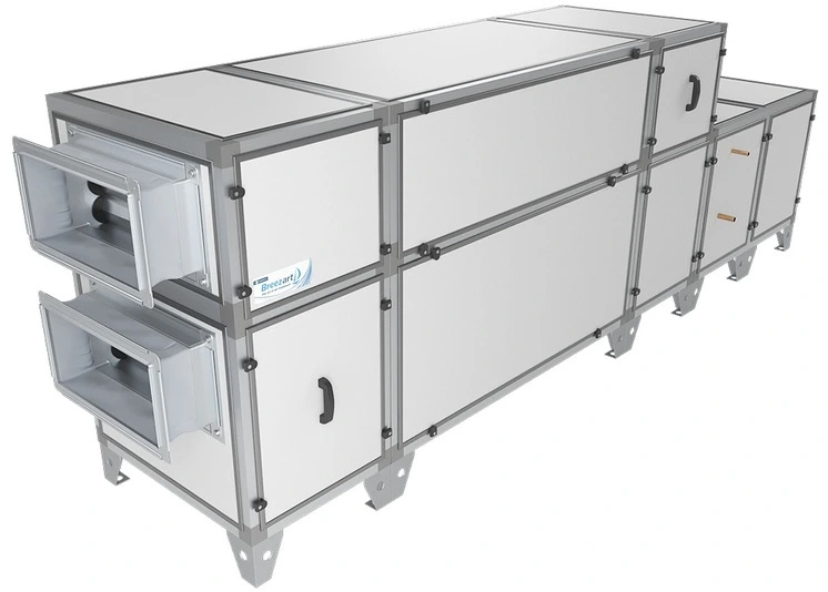 Приточно-вытяжная вентиляционная установка Breezart 2700 Lux RP F PB ET18-380