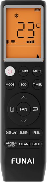 Кондиционер Funai Kadzoku RAC-I-KD30HP.D03/RAC-I-KD30HP.D03H Wi-Fi фото#2