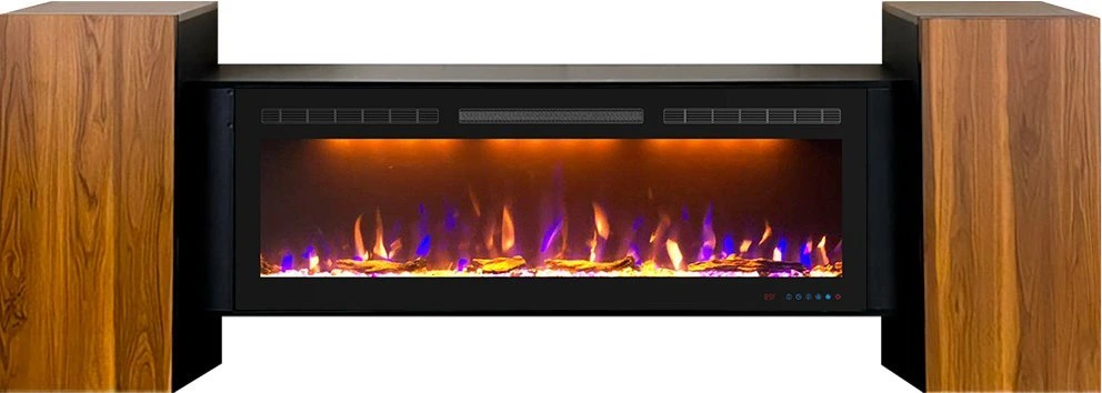 Линейный электрокамин Royal Flame Style с очагом Crystal 50 RF