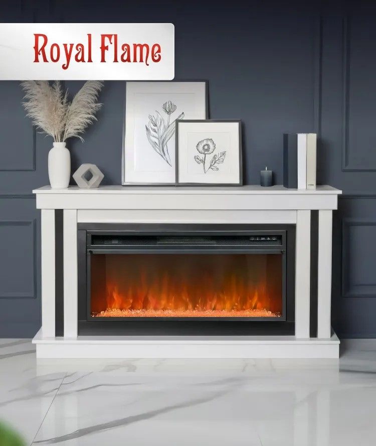 Линейный электрокамин Royal Flame Cosmo 60 с очагом Vision 60 LED фото#6