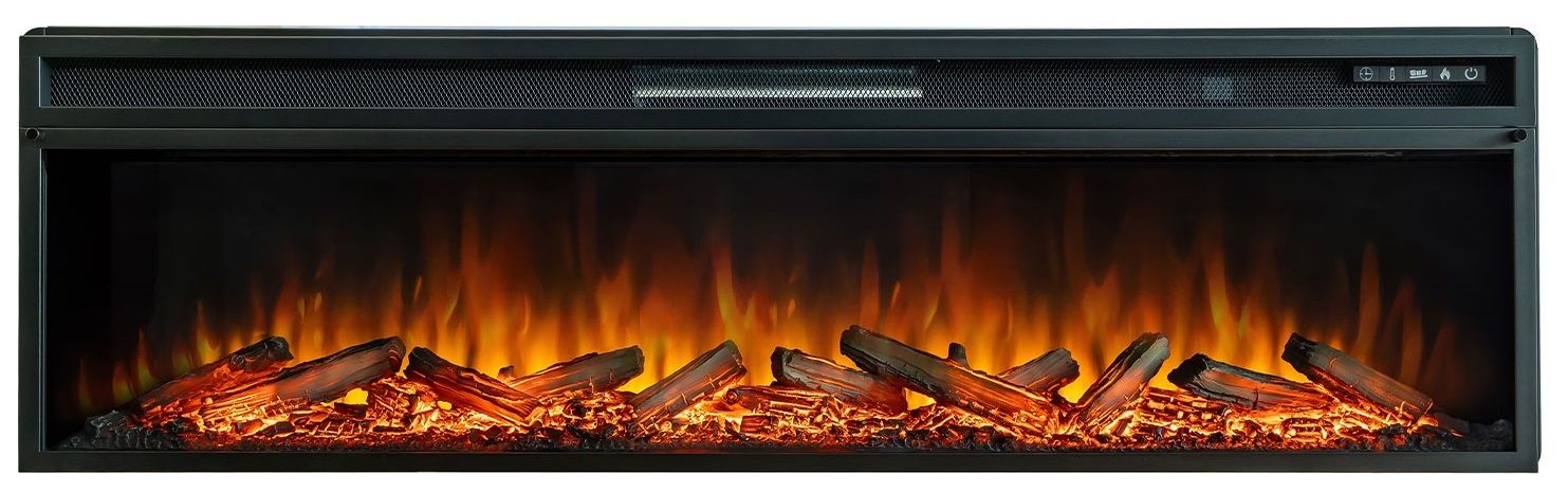Линейный электрокамин Royal Flame Cosmo 60 с очагом Vision 60 LOG LED фото#3