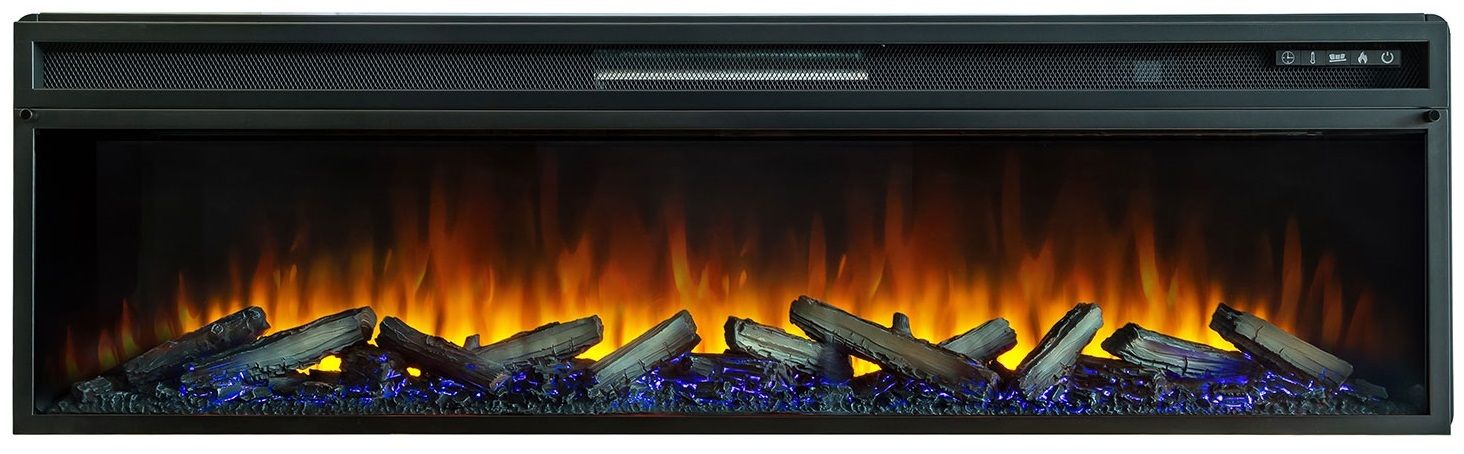 Линейный электрокамин Royal Flame Cosmo 60 с очагом Vision 60 LOG LED фото#12
