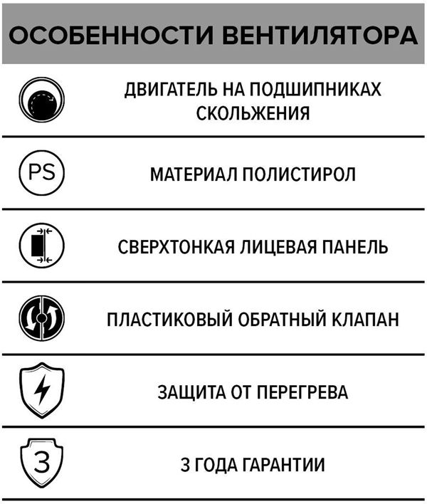 Вытяжка для ванной Auramax A 6 C фото#5