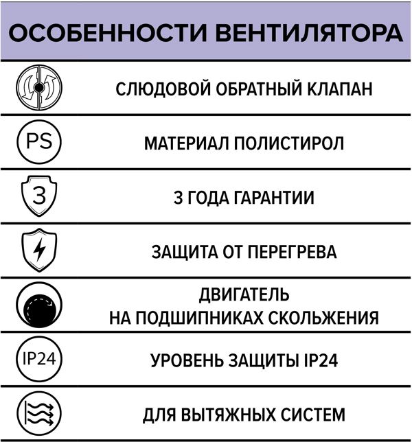 Вытяжка для ванной Auramax RF 4C фото#5