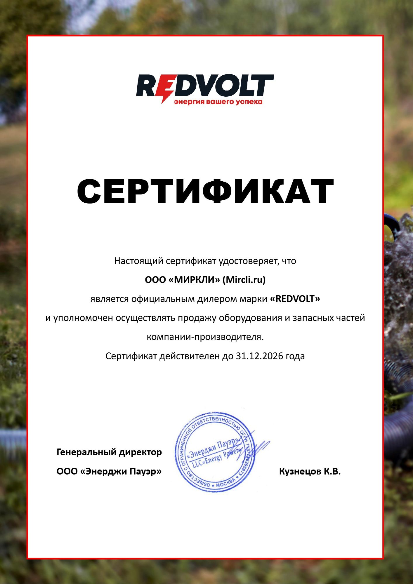 Бензиновая REDVOLT WP40C фото#13
