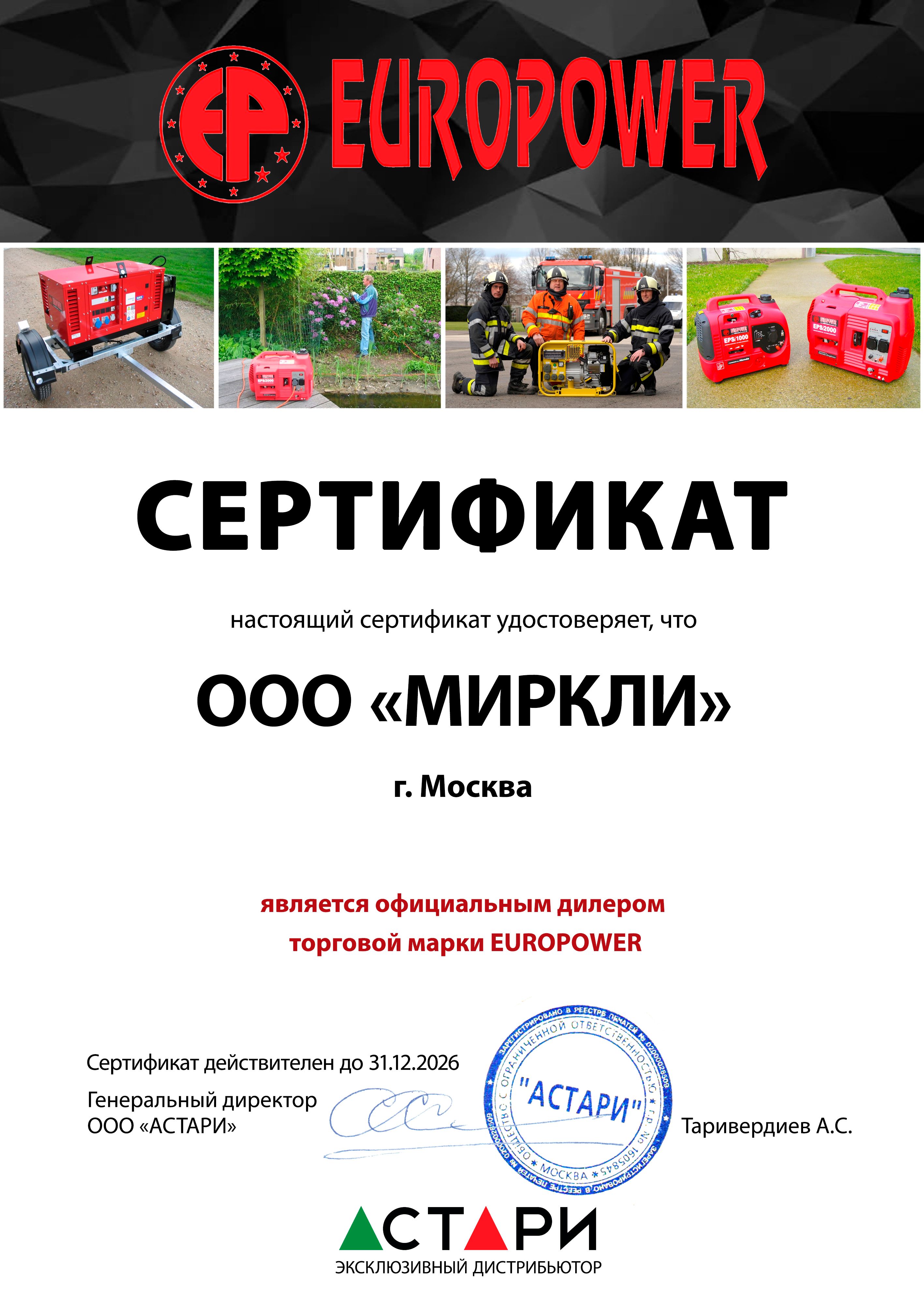 Дизельный генератор EUROPOWER EP 103 DE фото#2