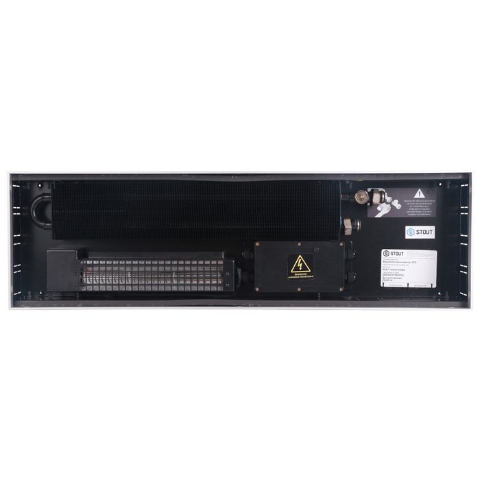 Внутрипольный конвектор длиной 30 см - 1 м STOUT SCQ-1100-1538100 фото#11