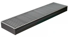 Внутрипольный конвектор КЗТО Бриз Нерж 200x80x4500 1то