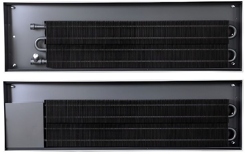Внутрипольный конвектор КЗТО Бриз Нерж 300x120x4000 2то фото#3