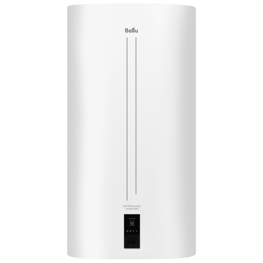 Электрический накопительный водонагреватель Ballu BWH/S 100 Cetrion Inox Inverter фото#2