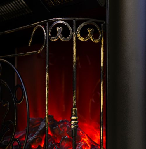 Электрокамин Real-Flame PATRICIA STD NT-317 с очагом MAJESTIC LUX BL RC фото#14