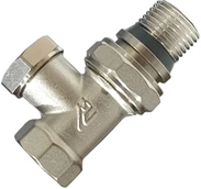 Клапан запорный THERMA Q 1/2 MC прямой с уплотнительным кольцом (1250243)