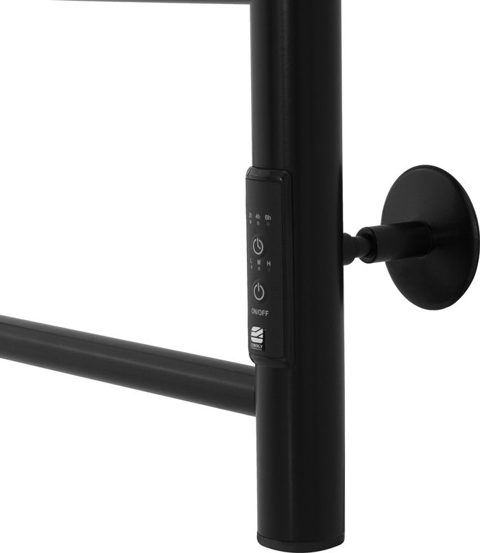 Электрический полотенцесушитель Energy ROUND MODUS 800*500 черный фото#7