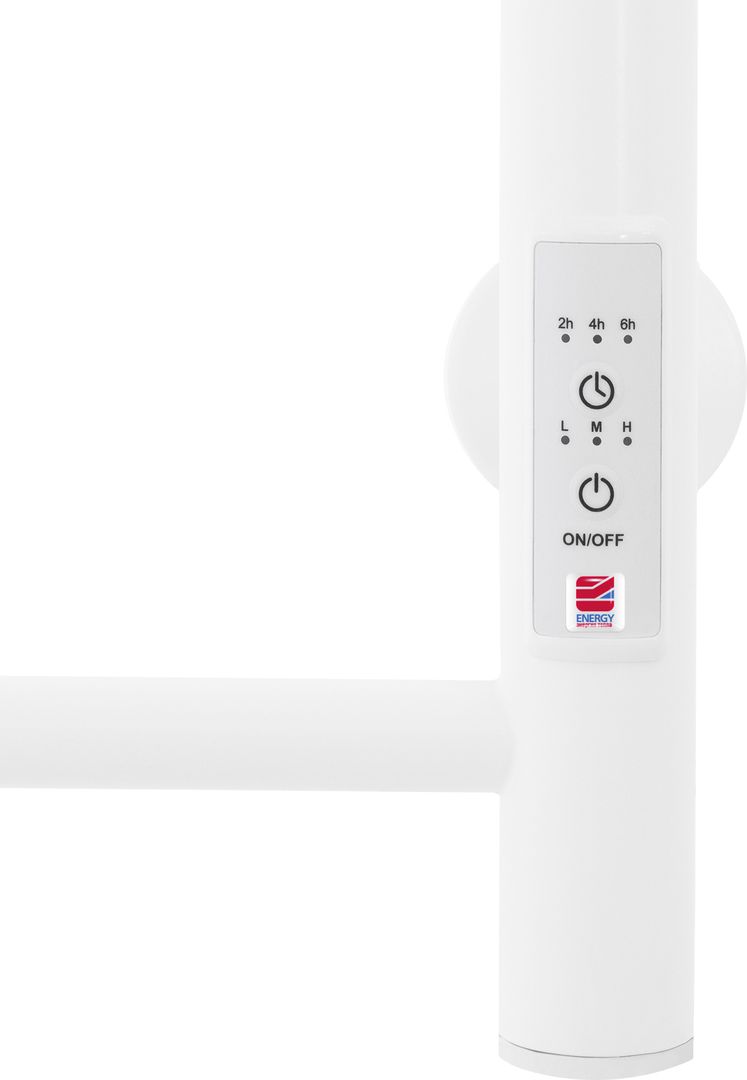 Электрический полотенцесушитель Energy ROUND MODUS 600*400 белый фото#6