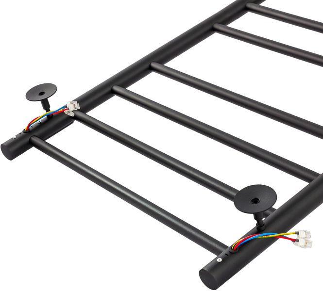 Электрический полотенцесушитель Energy ROUND MODUS 600*400 черный фото#9