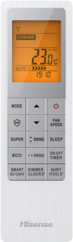 Настенный внутренний блок мульти-сплит системы Hisense VIBE PRO SILVER MULTI AMS-12UW4RWUHD00(S) фото#3