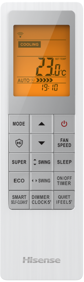 Настенный кондиционер Hisense VIBE PRO AS-13UW4RLCHD00(C) фото#2