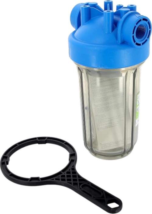 Колба Atlas Filtri DP BIG 10 2P 1" SX (ключ + кронштейн)