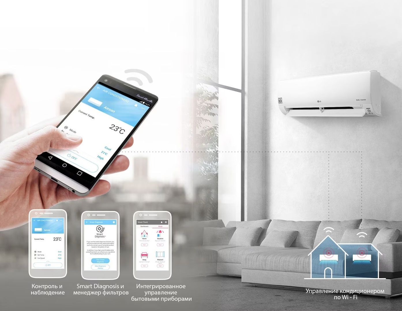Кондиционер Lg Eco Smart PC18SQ фото#16