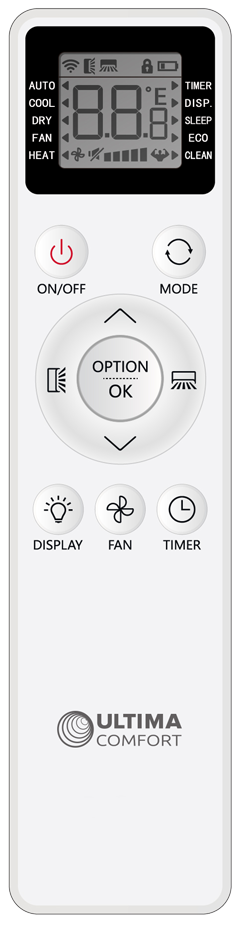 Настенный кондиционер ULTIMA COMFORT Eclipse ECP-I24PN фото#3