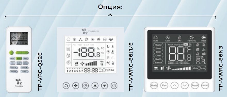 Напольно-потолочная VRF система Thaicon TP-VH56MV6-V1A фото#4