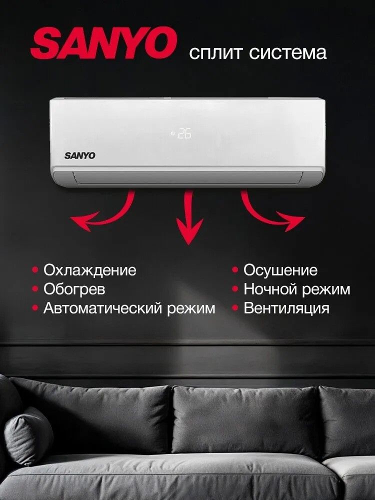 Кондиционер SANYO SN-12IRAC/SN-12IRDC фото#12