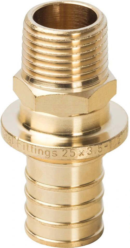 Переходник STOUT Переходник с наружной резьбой 25xR 1/2