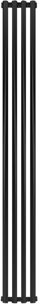 Алюминиевый радиатор STOUT TONALE 2000 4 секции (Цвет 2748 cod.07 черный)