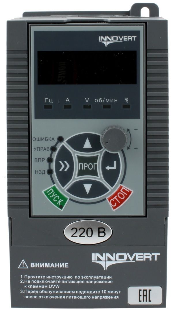 Частотный преобразователь INNOVERT ITD222U21B2_0302 фото#9