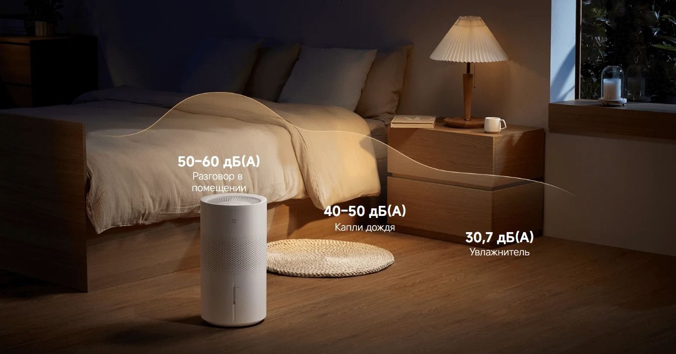 Традиционный увлажнитель воздуха Xiaomi Mijia Smart Evaporative Humidifier Pro фото#6