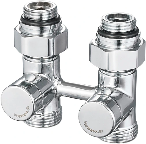 Двухтрубный узел нижнего подключения VARMEGA VMDV21-400415 1/2"х3/4"EK