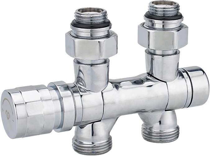 Двухтрубный узел нижнего подключения VARMEGA VMDV25-400415 1/2"х3/4"EK