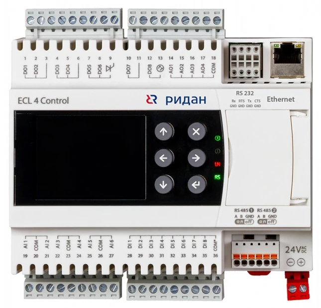 Контроллер для котла РИДАН ECL4 Control 368R Ethernet