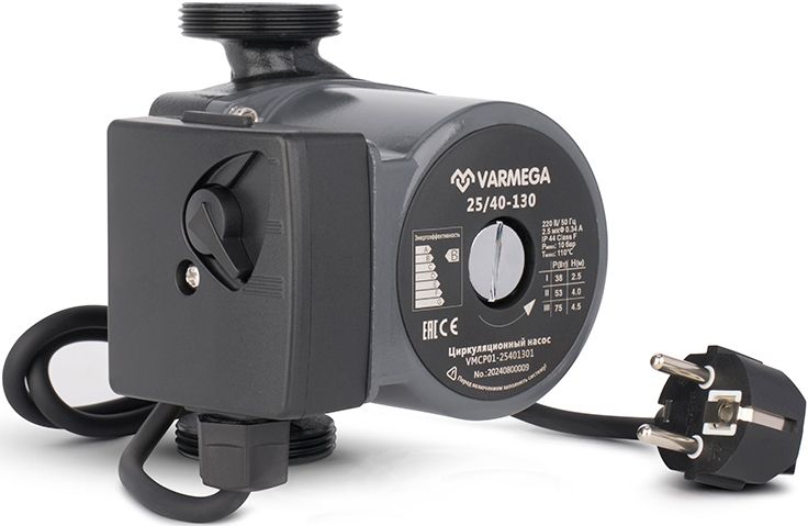 Циркуляционный насос VARMEGA VMCP01 25/40-130 фото#2