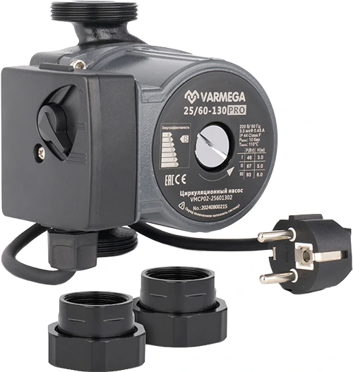 Насос для отопления VARMEGA VMCP02 PRO 25/60-130