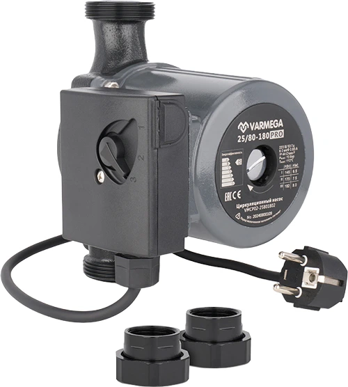 Насос для отопления VARMEGA VMCP02 PRO 25/80-180