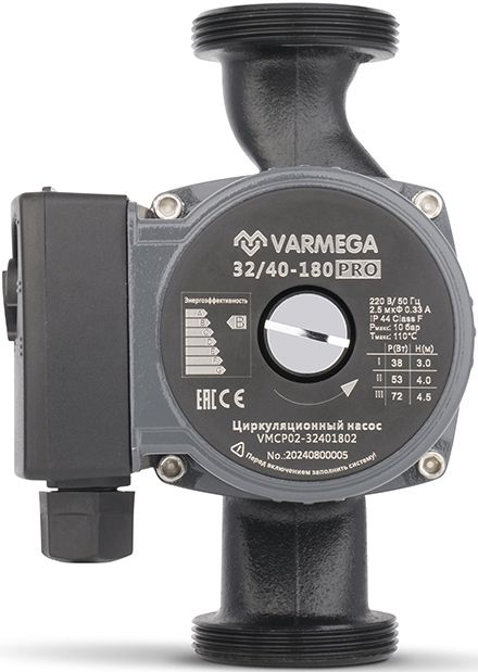 Циркуляционный насос VARMEGA VMCP02 PRO 32/40-180 фото#2