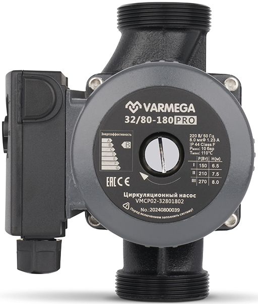 Циркуляционный насос VARMEGA VMCP02 PRO 32/80-180 фото#2