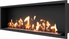 Настенный биокамин SteelHeat LEADER 1300 XL встраиваемый