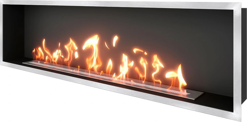 Настенный биокамин SteelHeat LEADER-SH 1600 встраиваемый