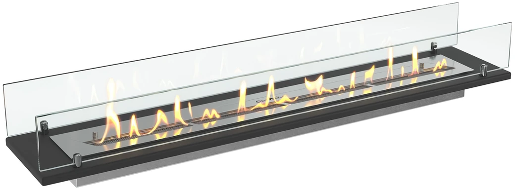 Настольный биокамин SteelHeat Stand 1000 встраиваемый в тумбу