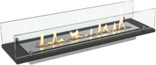 Настольный биокамин SteelHeat Stand 700 встраиваемый в тумбу