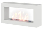 Напольный биокамин SteelHeat FRAME ONE 900 белый