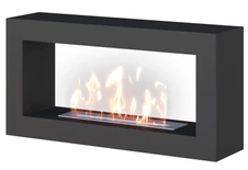 Напольный биокамин SteelHeat FRAME ONE 900 черный