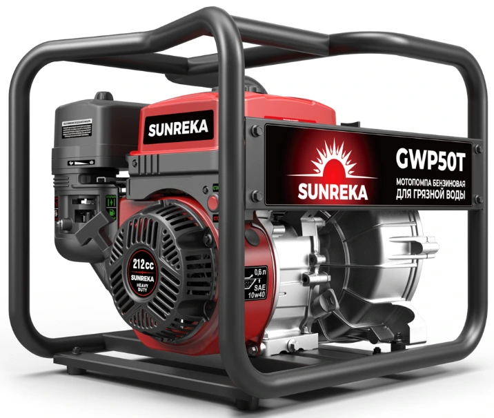 Бензиновая SUNREKA GWP50T