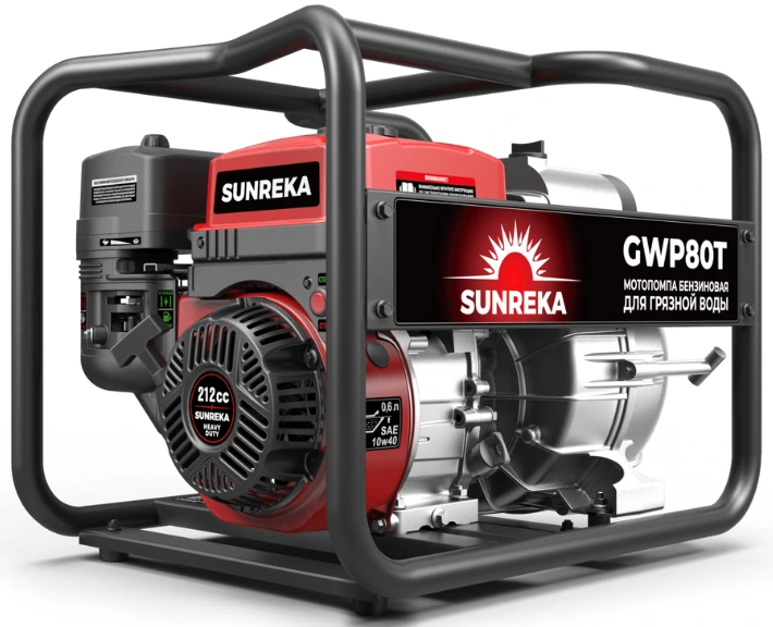 Бензиновая SUNREKA GWP80T