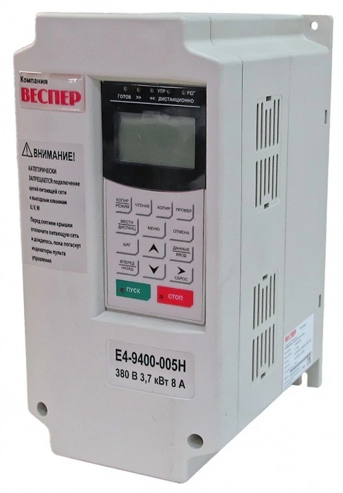 Частотный преобразователь ВЕСПЕР E4-9400 3,7 кВт
