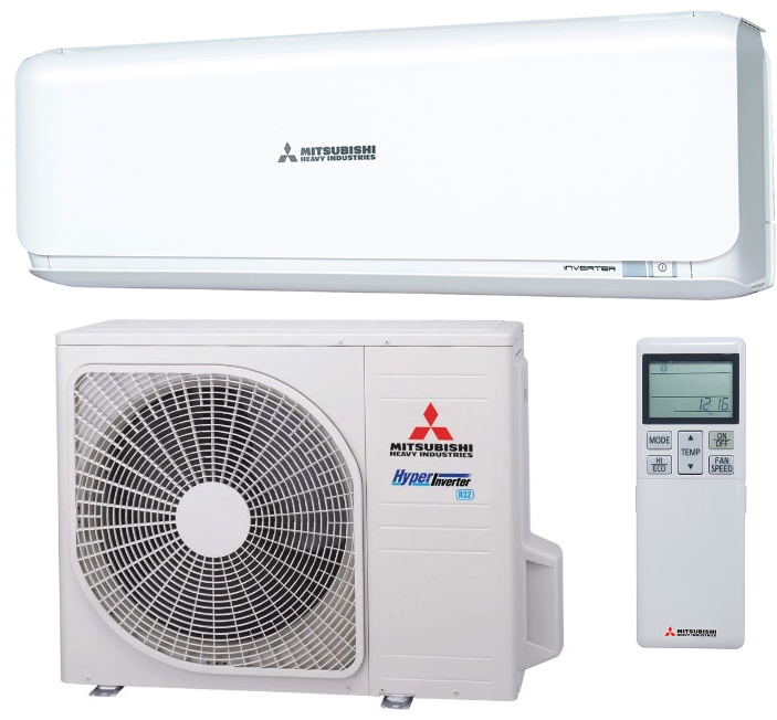 Настенные кондиционеры Mitsubishi Heavy серии Diamond (WF)  в белом 