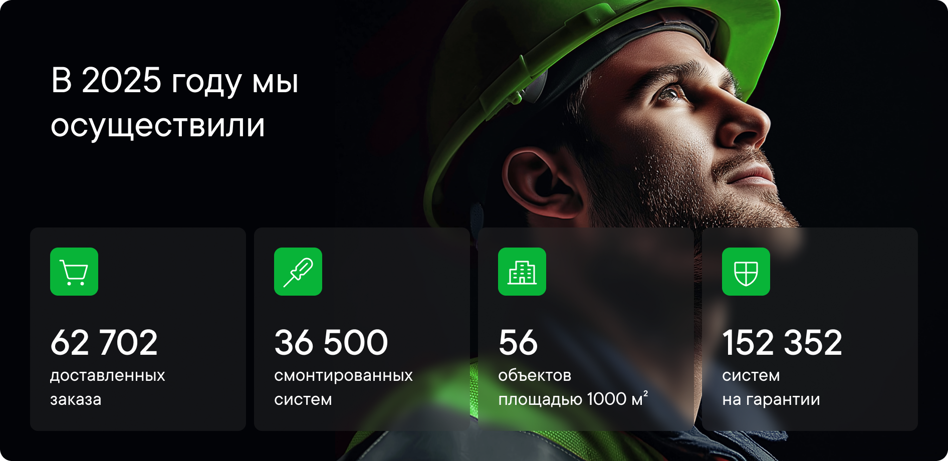 В 2025 году мы осуществили